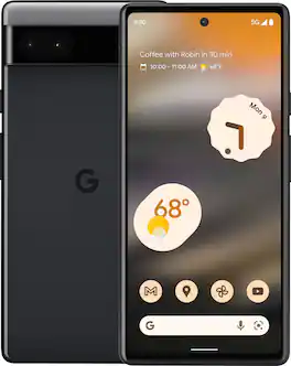 Google - Pixel 6a 128GB (Unlocked) - Charcoal