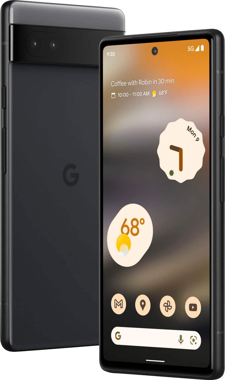 Google Pixel 6a Charcoal 128-