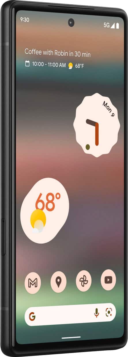 9:30 AM: Coffee with Robin in 30 minutes. 10:00 - 11:00 AM. 68°F. Mon 9. 68°F.