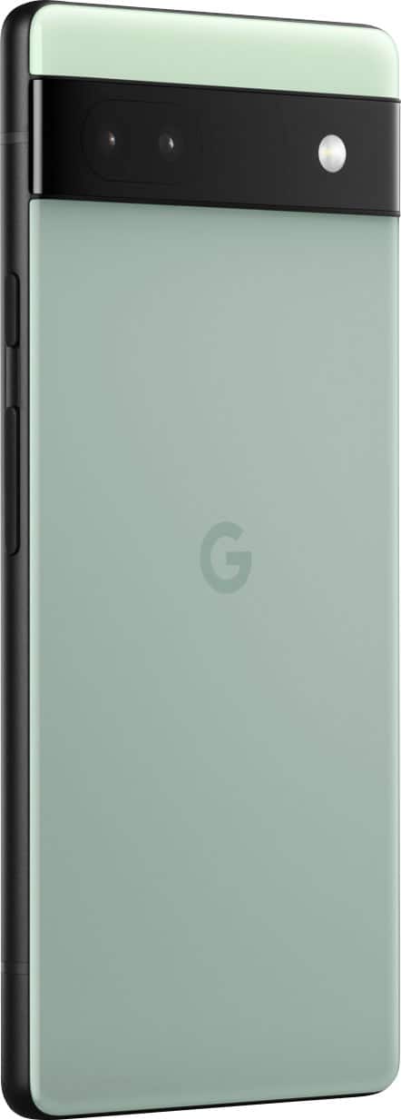 Alt View 11. Google - Geek Squad Certified Refurbished Pixel 6a 128GB (Unlocked) - Sage.