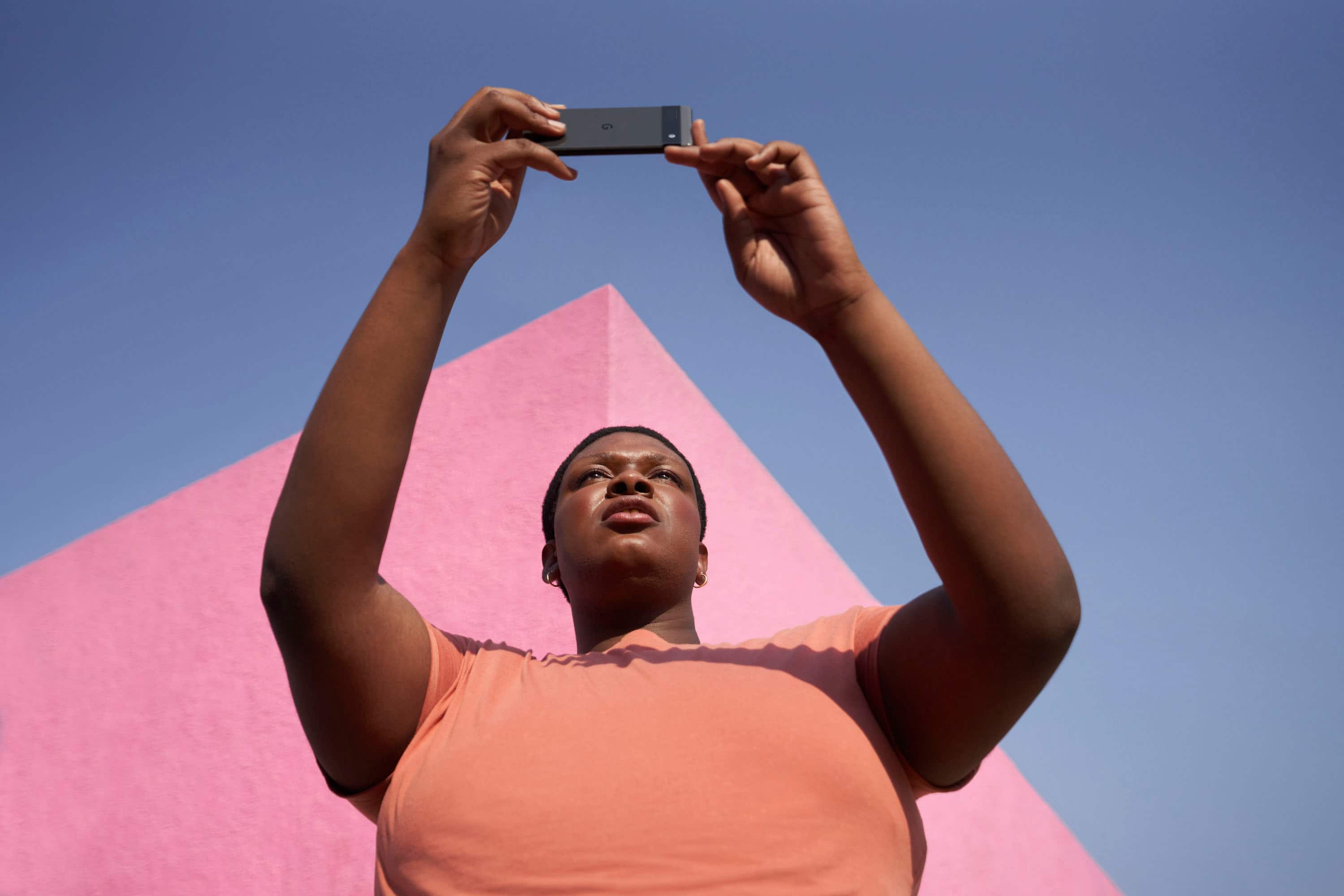 Alt View 15. Google - Geek Squad Certified Refurbished Pixel 6a 128GB (Unlocked) - Sage.