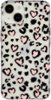 Insignia™ - Hard-Shell Case for iPhone 14 and iPhone 13 - Leopard Hearts