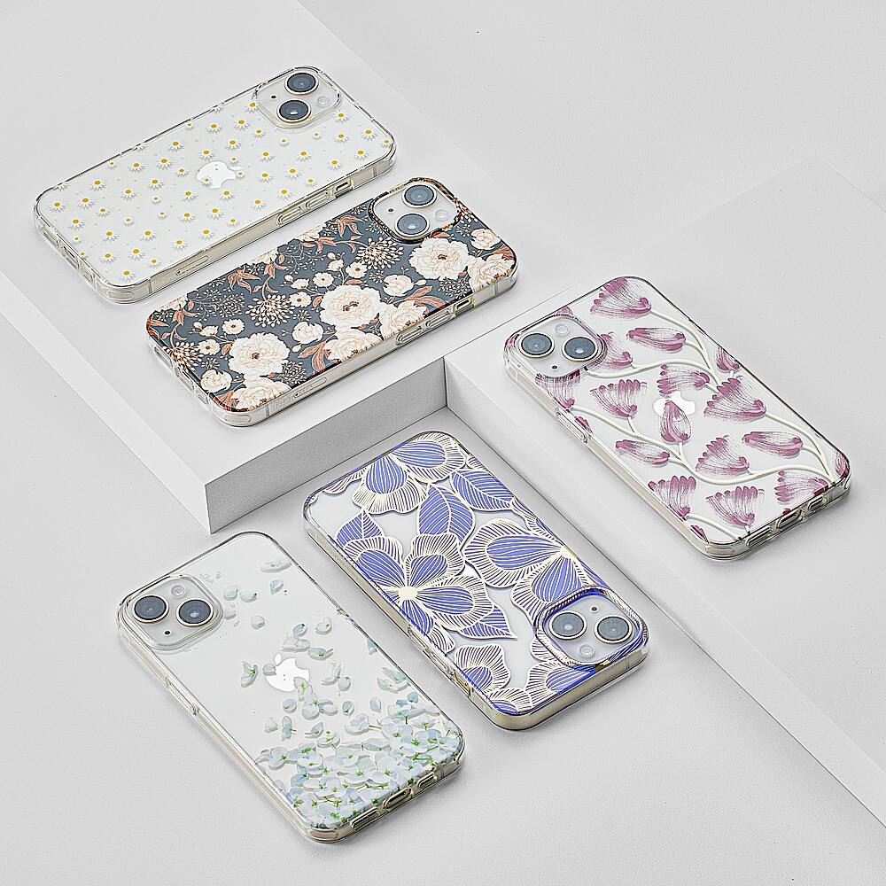 Alt View 16. Insignia™ - Hard Shell Case for iPhone 14 Plus - Floral Vine.