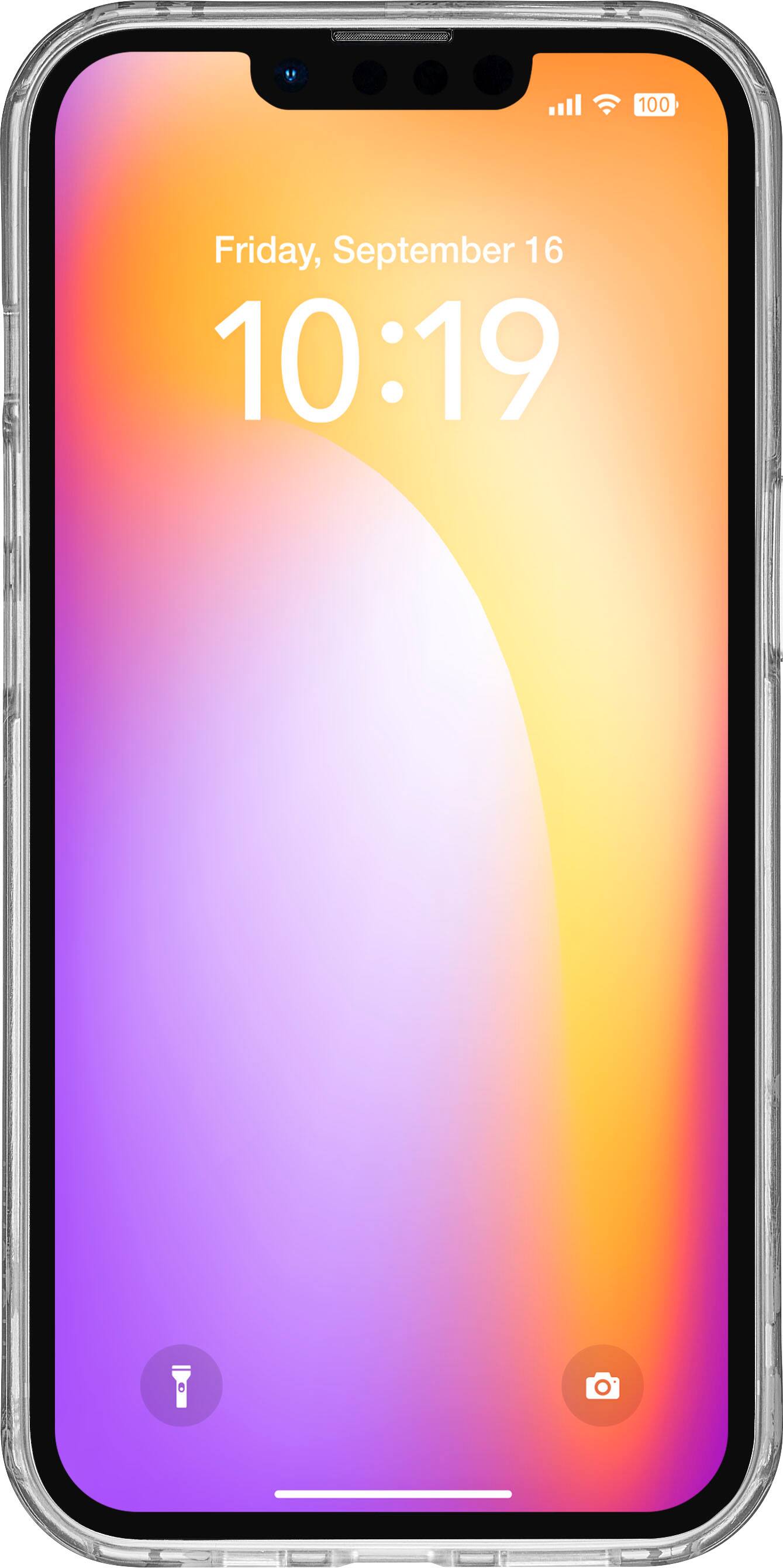 Alt View 17. Insignia™ - Hard Shell Case for iPhone 14 Plus - Floral Vine.