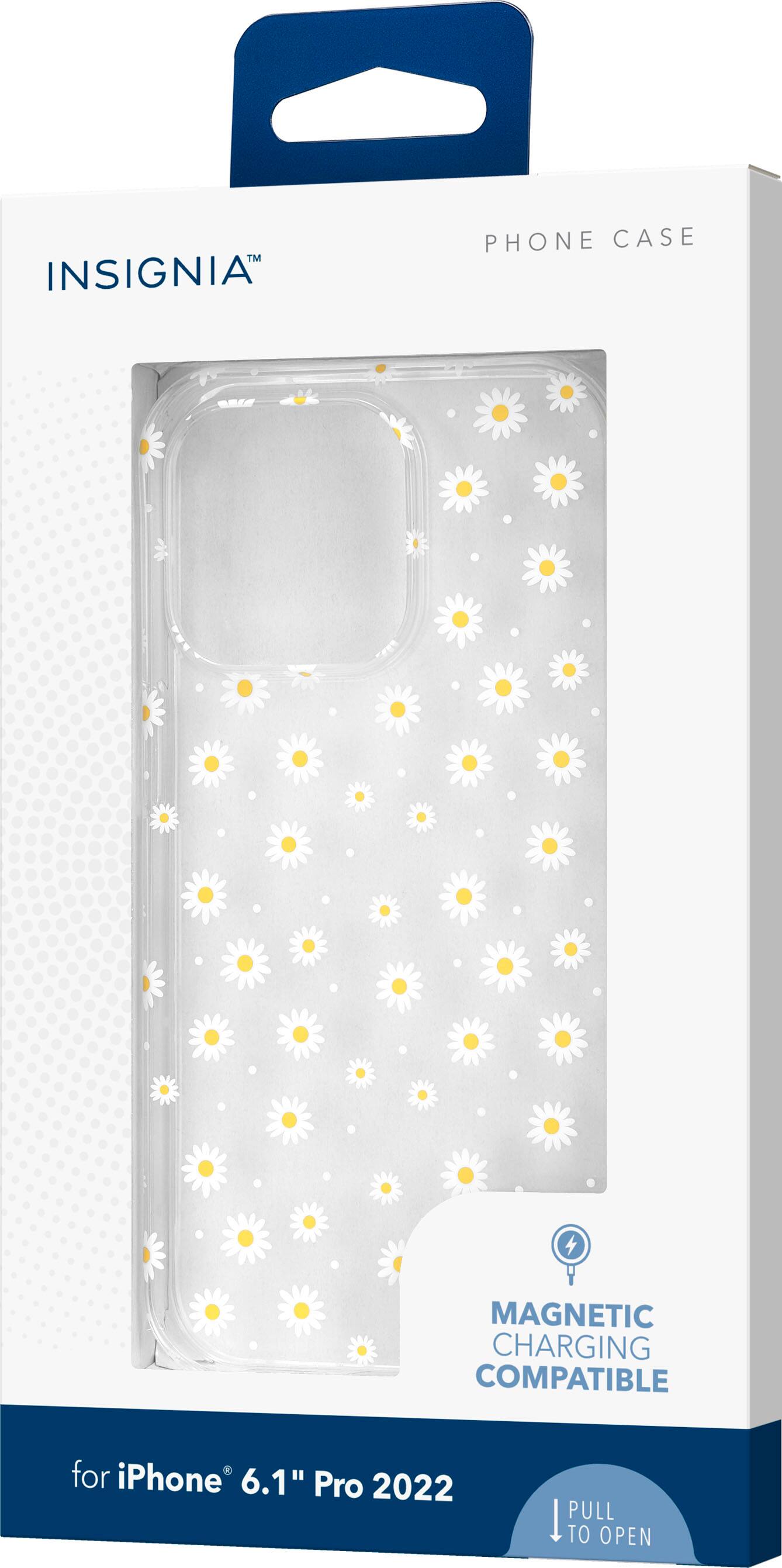 Alt View 12. Insignia™ - Hard-Shell Case for iPhone 14 Pro - Daisy.