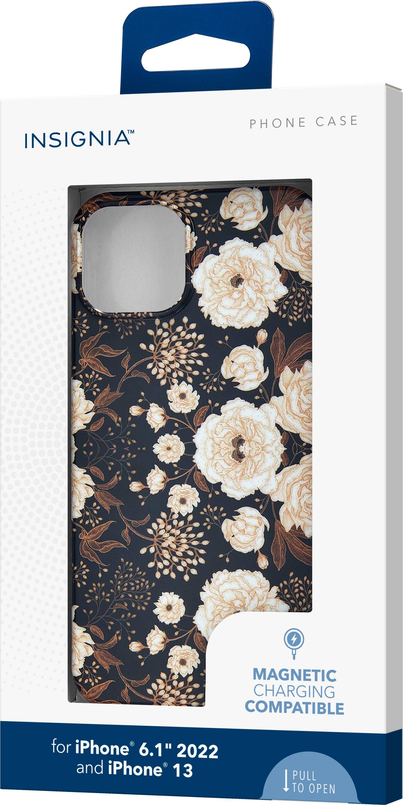 Alt View 12. Insignia™ - Hard-Shell Case for iPhone 14 and iPhone 13 - Vintage Floral.