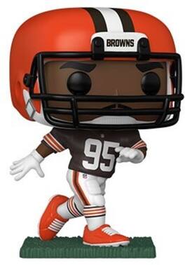 Funko - POP! NFL: Browns - Myles Garrett (Home Uniform) - Collectibles - Multicolor