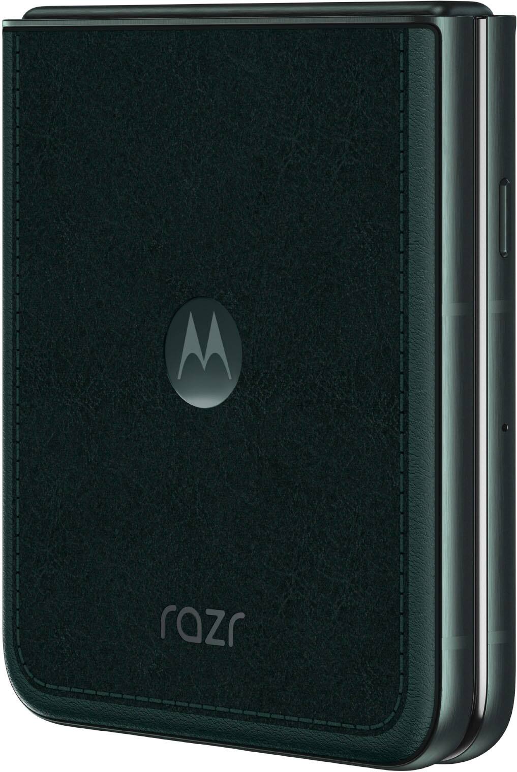 Alt View 12. Motorola - razr ultra 2025 512GB (Unlocked) - PANTONE Scarab.