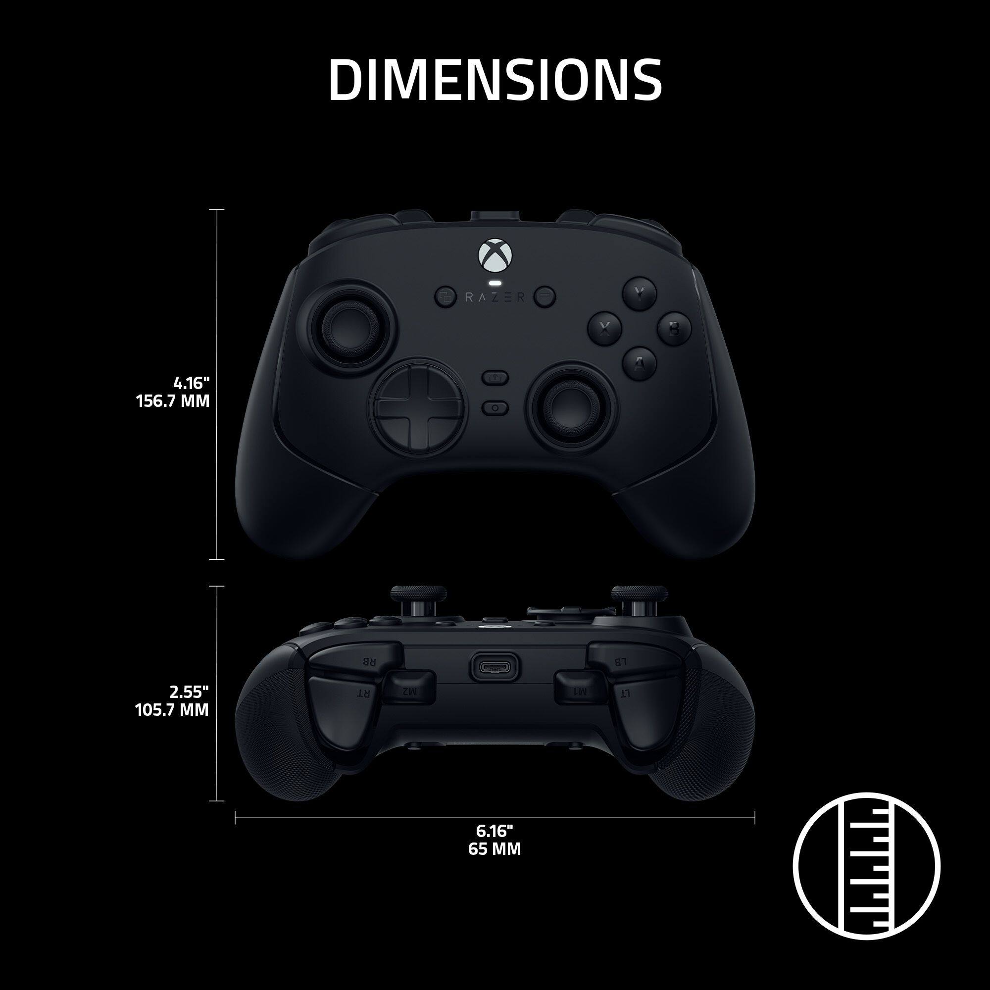 DIMENSIONS

RAZER

4.16" 156.7 MM

2.55" 105.7 MM

6.16" 65 MM