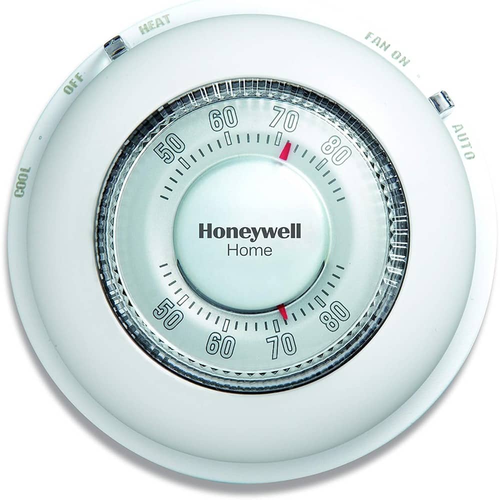 Schertz - Large Round Non-Programmable Manual Thermostat
