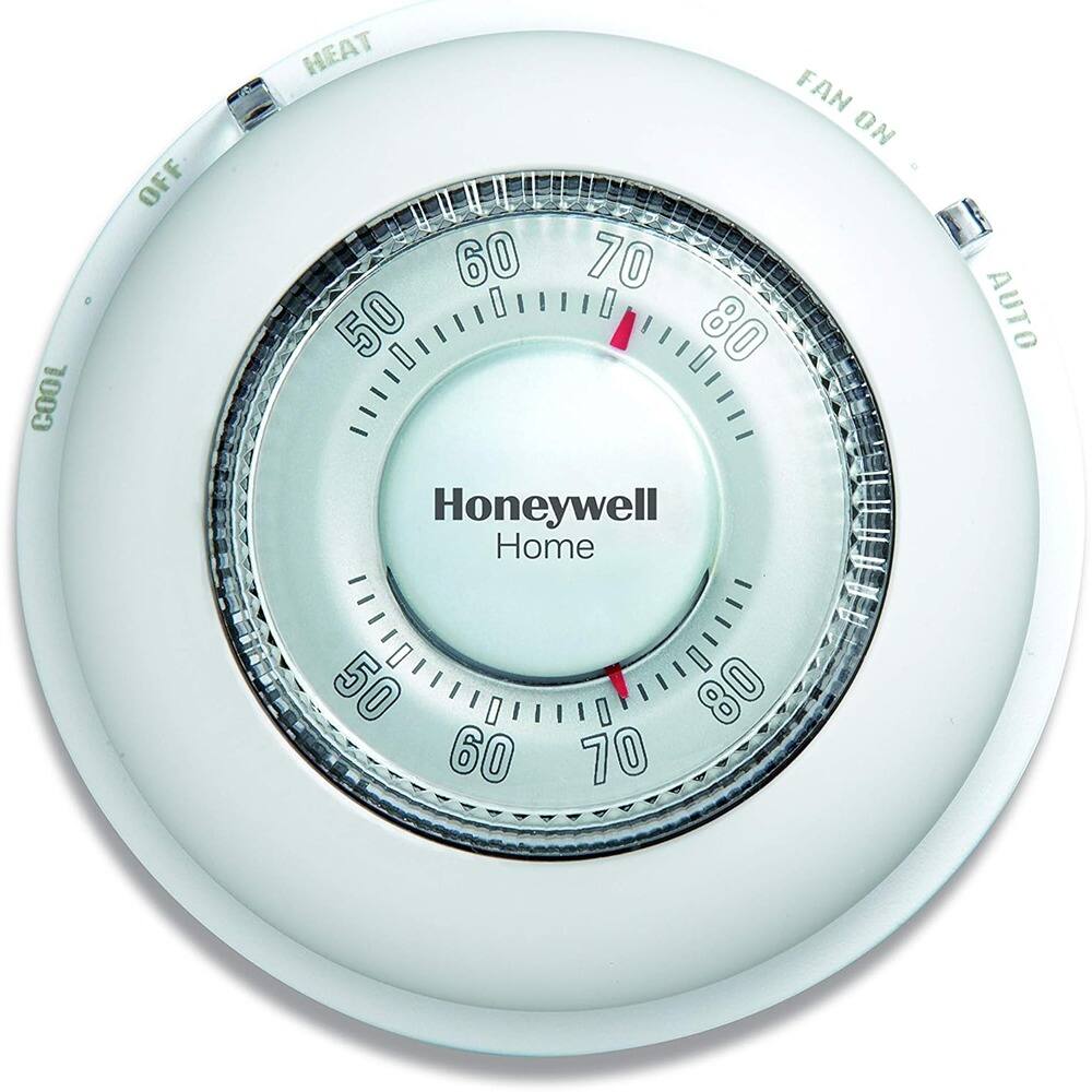 Schertz - Large Round Non-Programmable Manual Thermostat