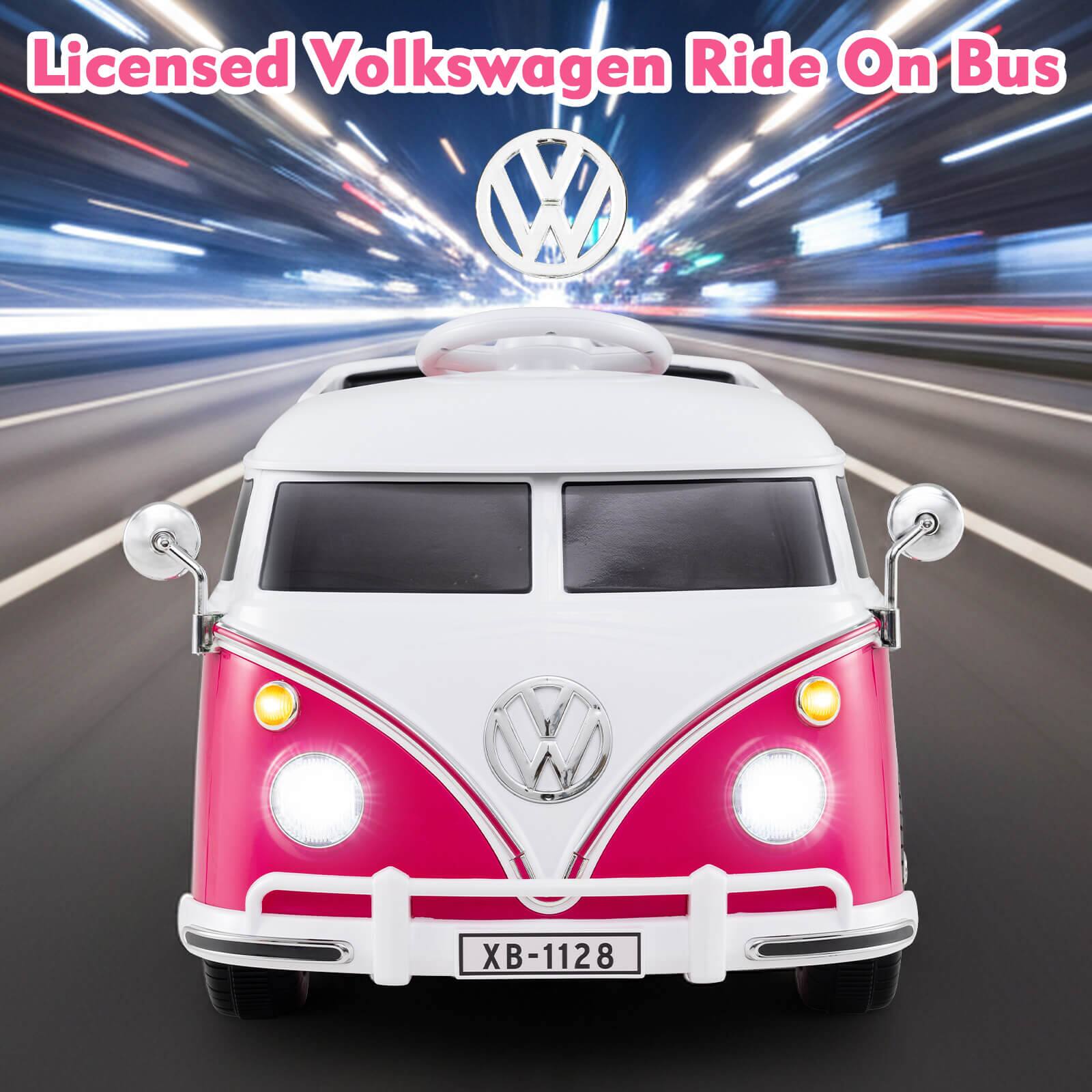 Licensed Volkswagen Ride On Bus