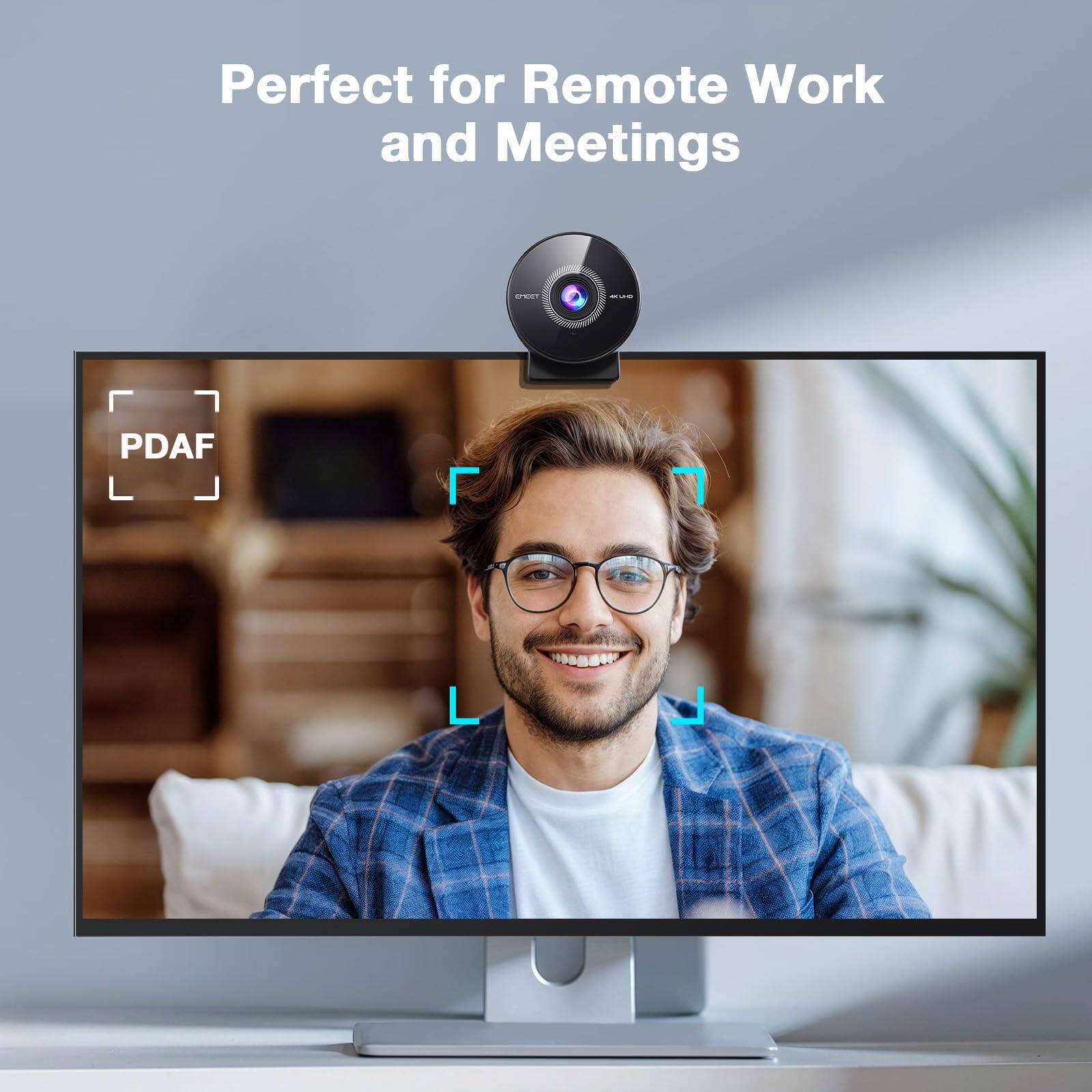 Perfect for Remote Work and Meetings

PDAF