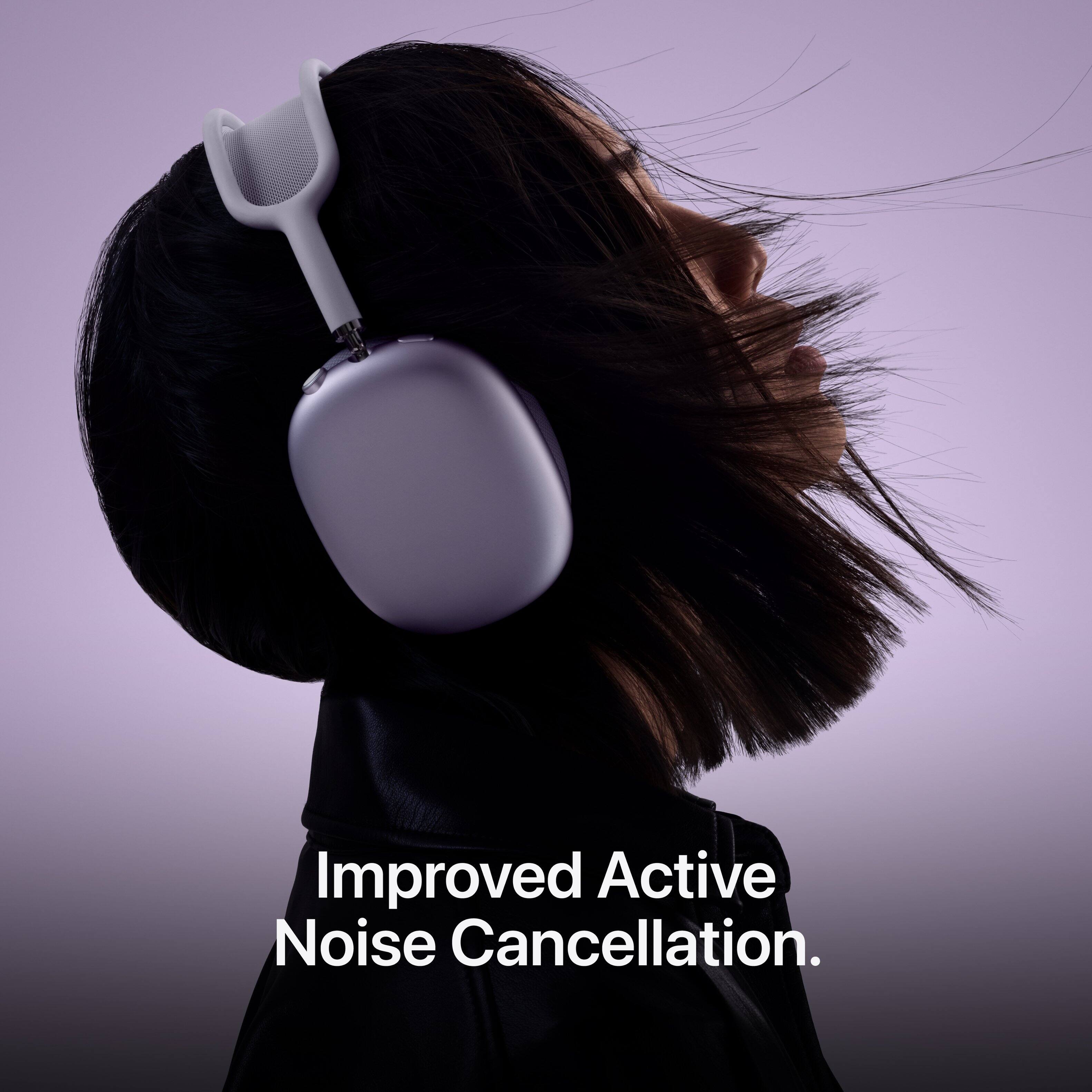 Improved Active Noise Cancellation.