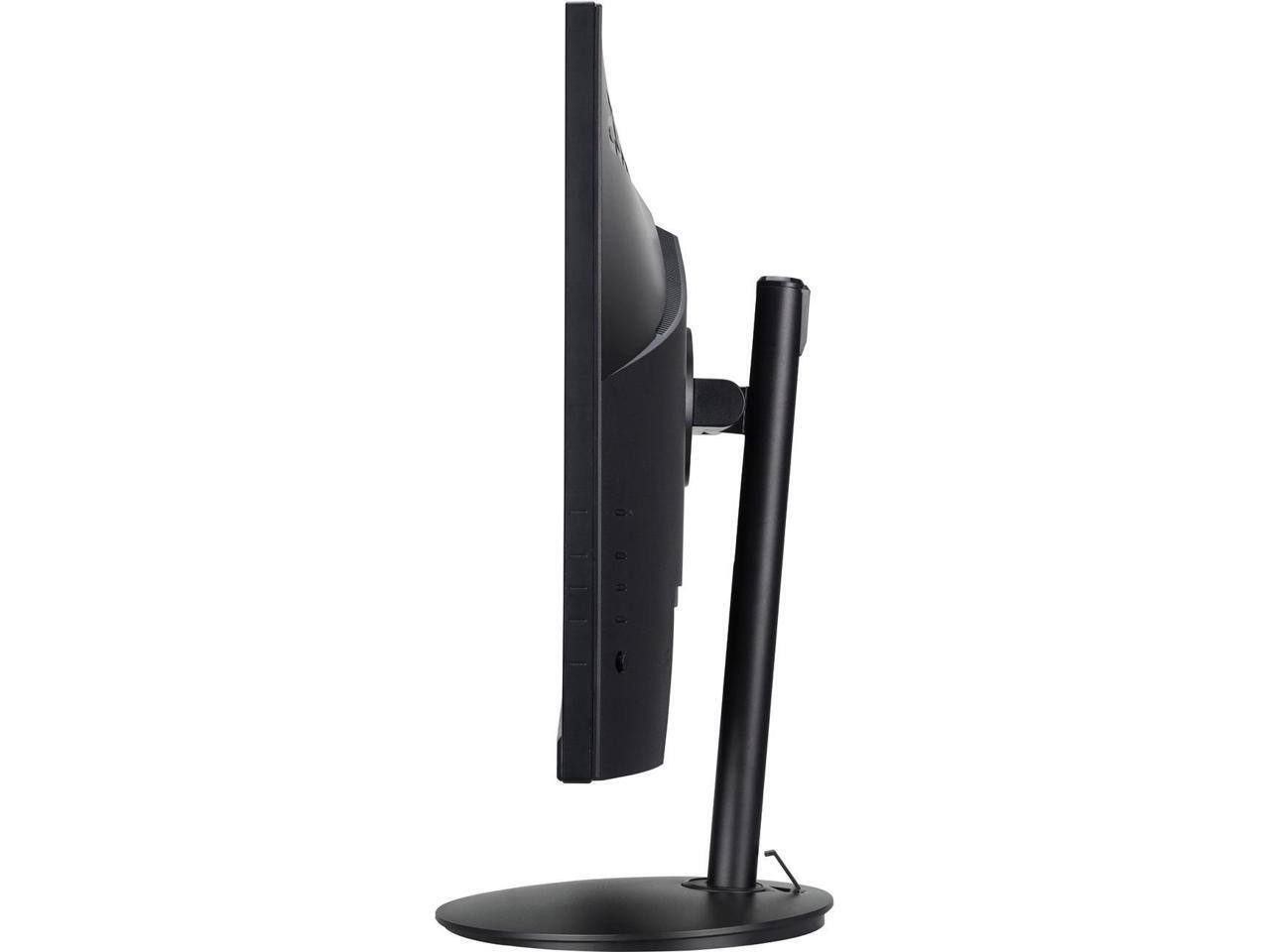 Alt View 3. Acer - Acer Vero CB343CUR J0 34" QHD Curved Monitor, 120Hz, USB-C, Adaptive Sync, Ergonomic Stand, HDMI/DP, Black.