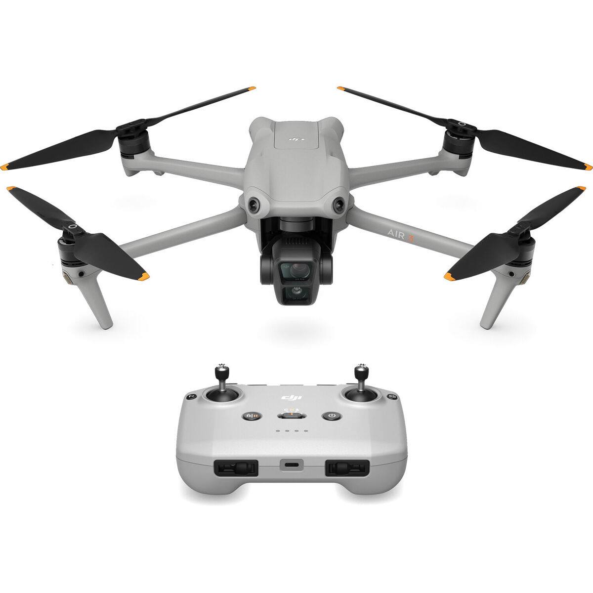Bundle - DJI - Air 3 Drone with RC-N2 Remote Controller