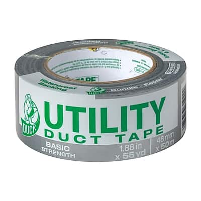 "Duck - Utility Duct Tape, 1.88"" x 55 yds., Silver (DX660/242946) - Gray/Silver" price history on PriceWatchPro