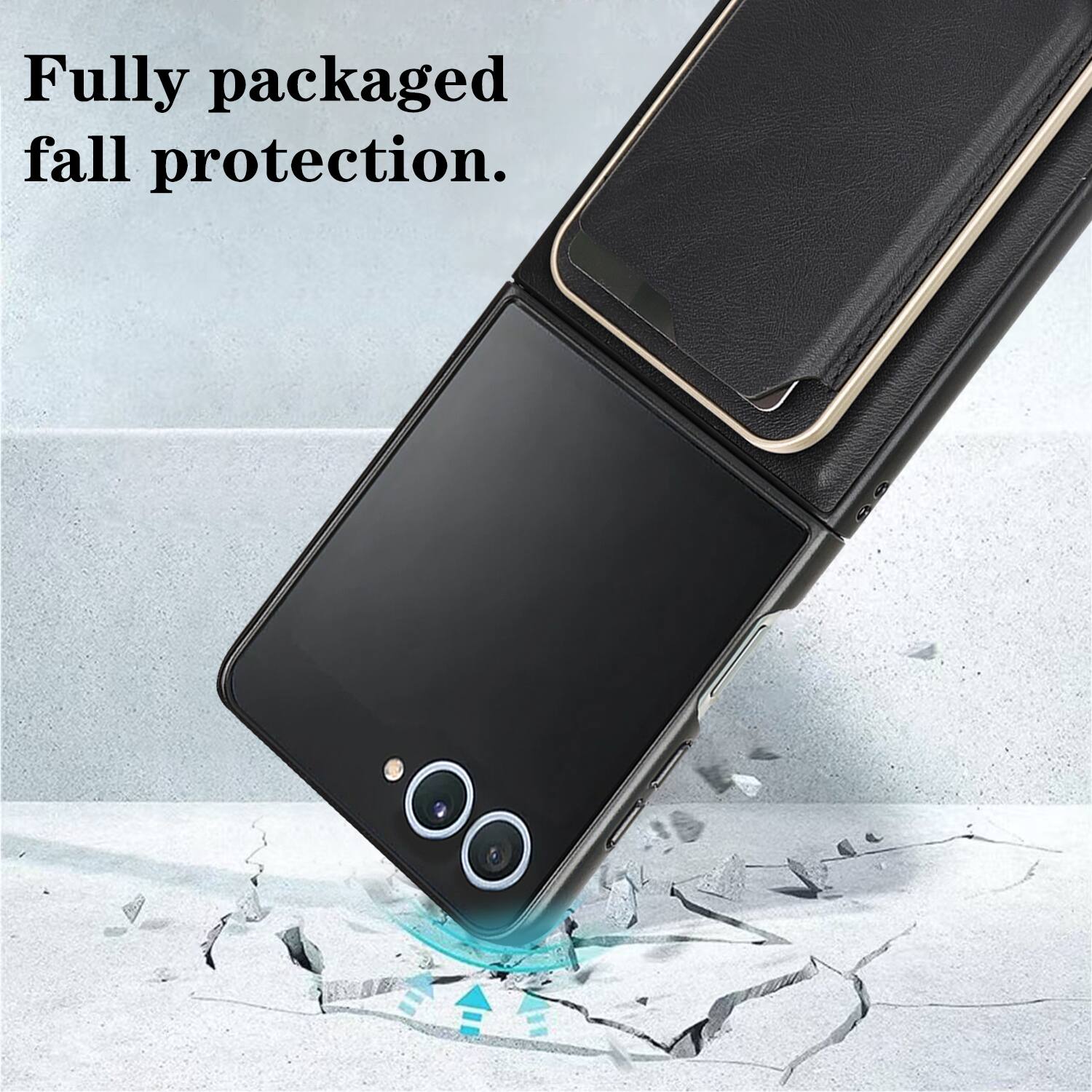 Fully packaged fall protection.