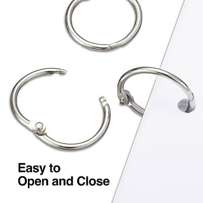 Staples Key Rings Staples Book Rings, 1