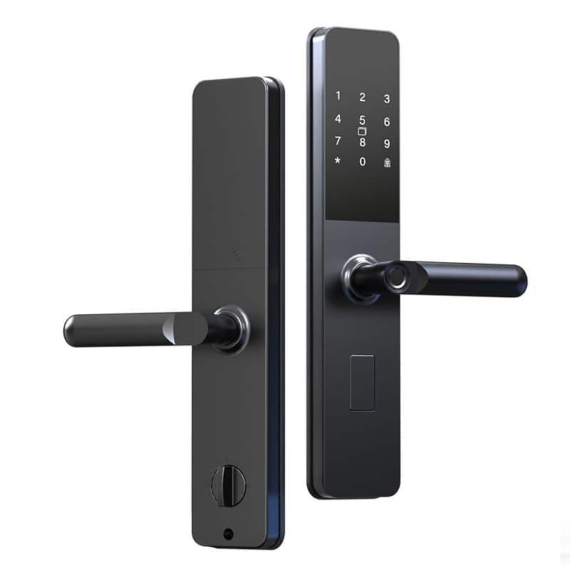 Cluzine - One-Touch Open Smart Lock,Fingerprint,Password,Card Unlock,For Home,Apartment,Office,Security Door