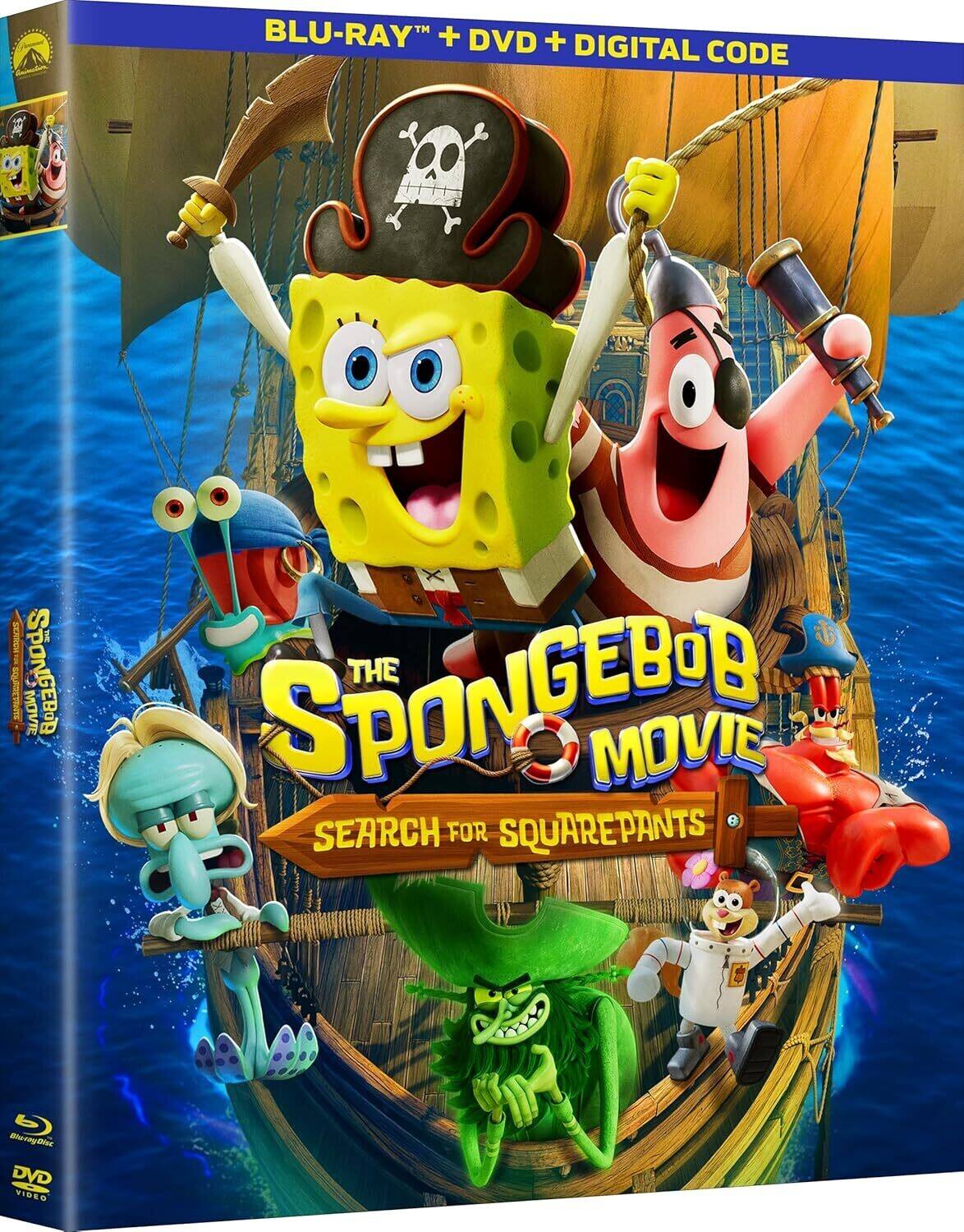Front. The SpongeBob Movie: Search for SquarePants   - BLU-RAY.