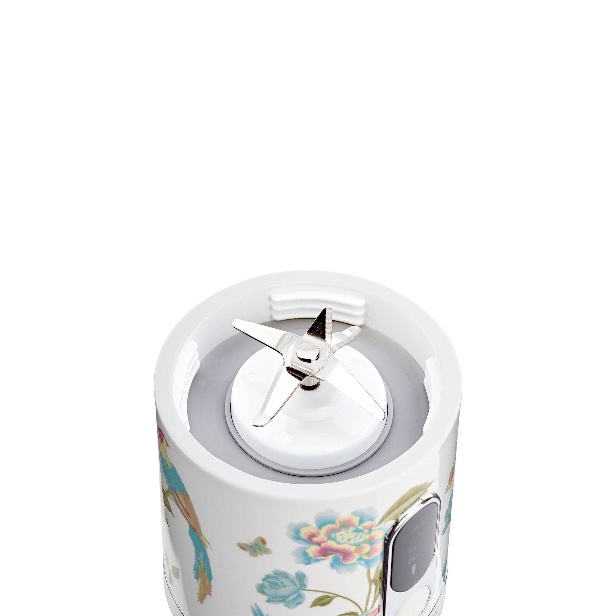 Alt View 1. Laura Ashley - 25,000-rpm Portable Smoothie Maker - Elveden White.