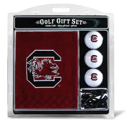 GOLF GIFT SET
includes 3 balls • deluxe golf towel • golf tees