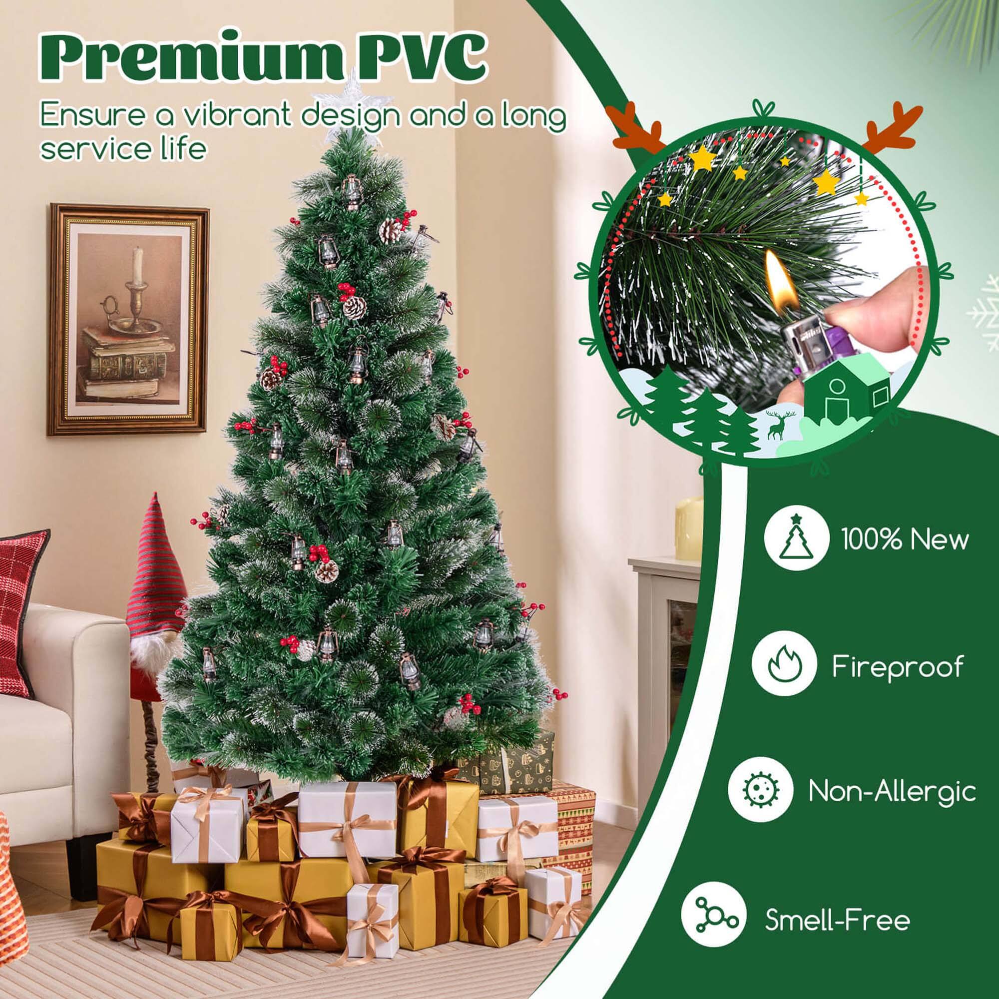 Premium PVC: Ensure a vibrant design and a long service life. 100% New, Fireproof, Non-Allergic, Smell-Free.