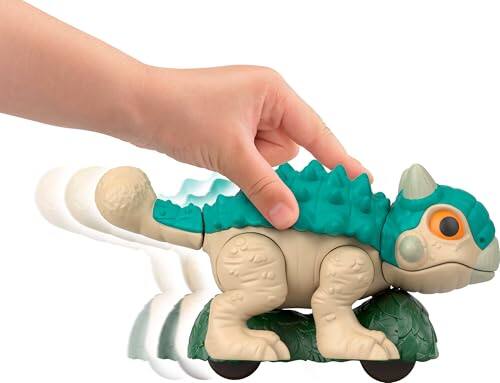 Angle. Fisher Price - Imaginext Jurassic World: Rebirth Imaginext Ankylosaurus   - COLLECTIBLES - Multicolor.