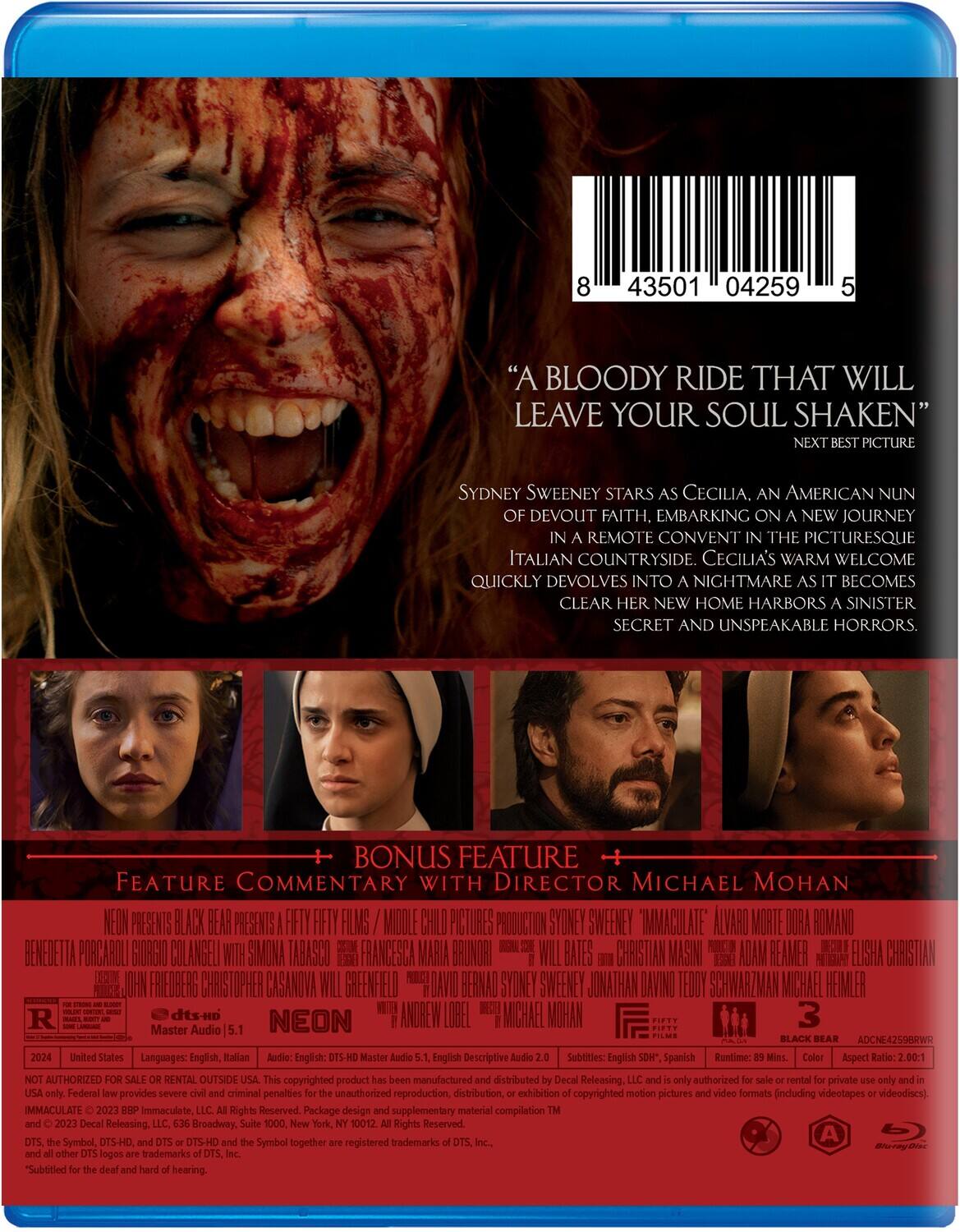 Alt View 1. Immaculate   - BLU-RAY.