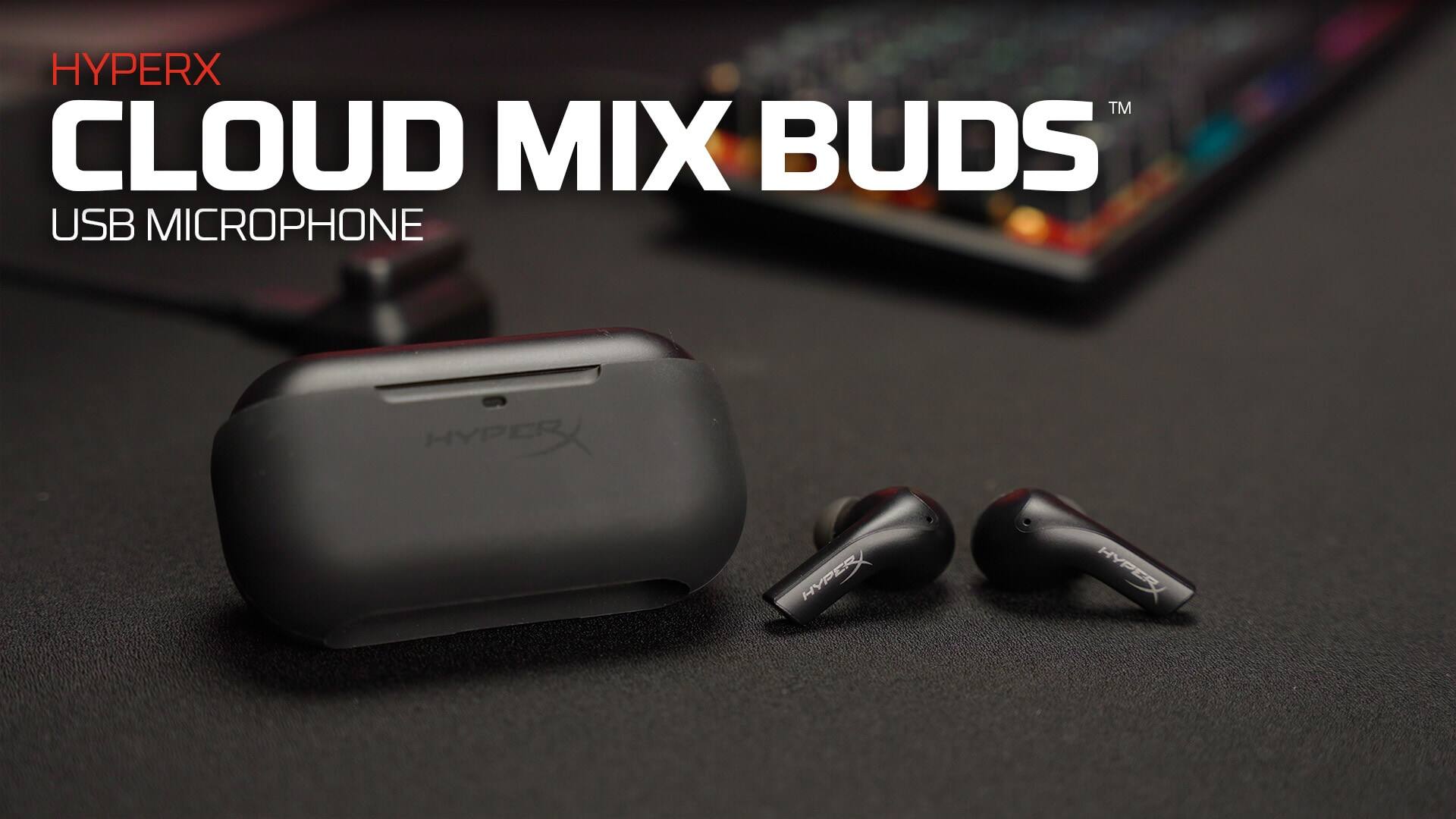 HyperX Cloud MIX True Wireless DTS Headphone:X In-Ear EarBuds for PC ...