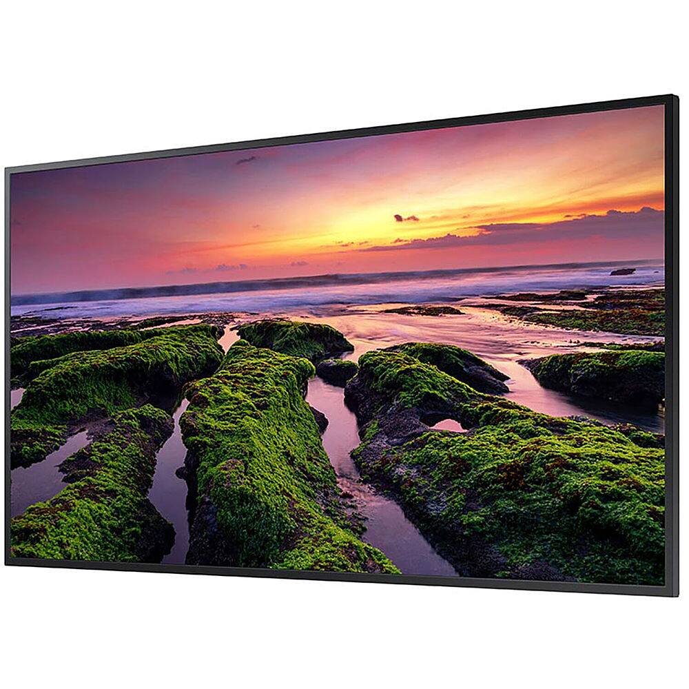 Left. Samsung - 43" QBB series LED 4K UHD Digital Signage Display - Black.
