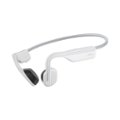 Front Zoom. Shokz - OpenMove Bone Conduction Open Ear Lifestyle/Sport Headphones - White.
