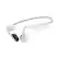 Front. Shokz - OpenMove Bone Conduction Open Ear Lifestyle/Sport Headphones - White.