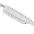 Alt View Zoom 11. Shokz - OpenMove Bone Conduction Open Ear Lifestyle/Sport Headphones - White.
