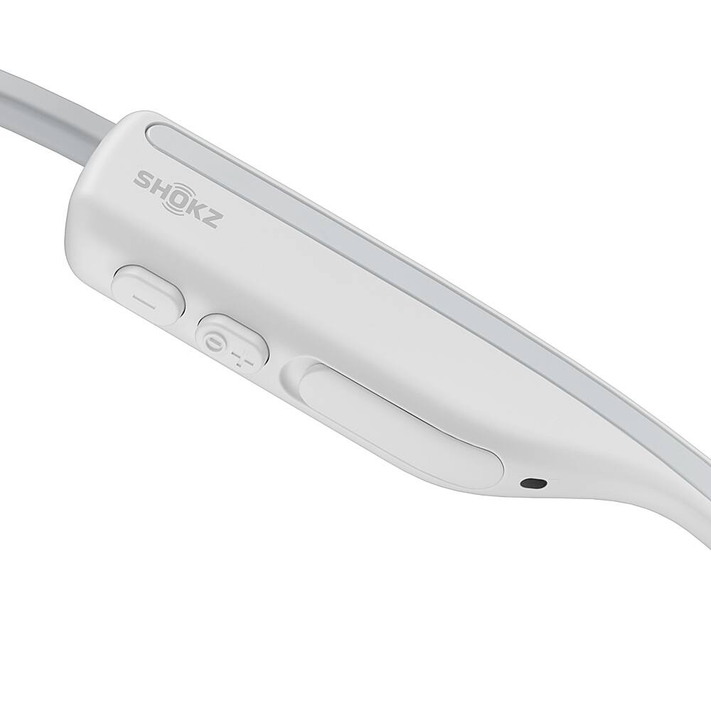 Alt View 11. Shokz - OpenMove Bone Conduction Open Ear Lifestyle/Sport Headphones - White.