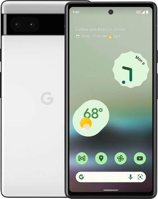 Google Pixel 6a Chalk 128 GB UQ mobile - スマートフォン本体