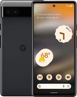 Google - Pixel 6a 128GB - Charcoal (Sprint) - Front_Zoom