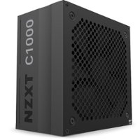 NZXT - C-1000 ATX Gaming Power Supply - Black - Front_Zoom