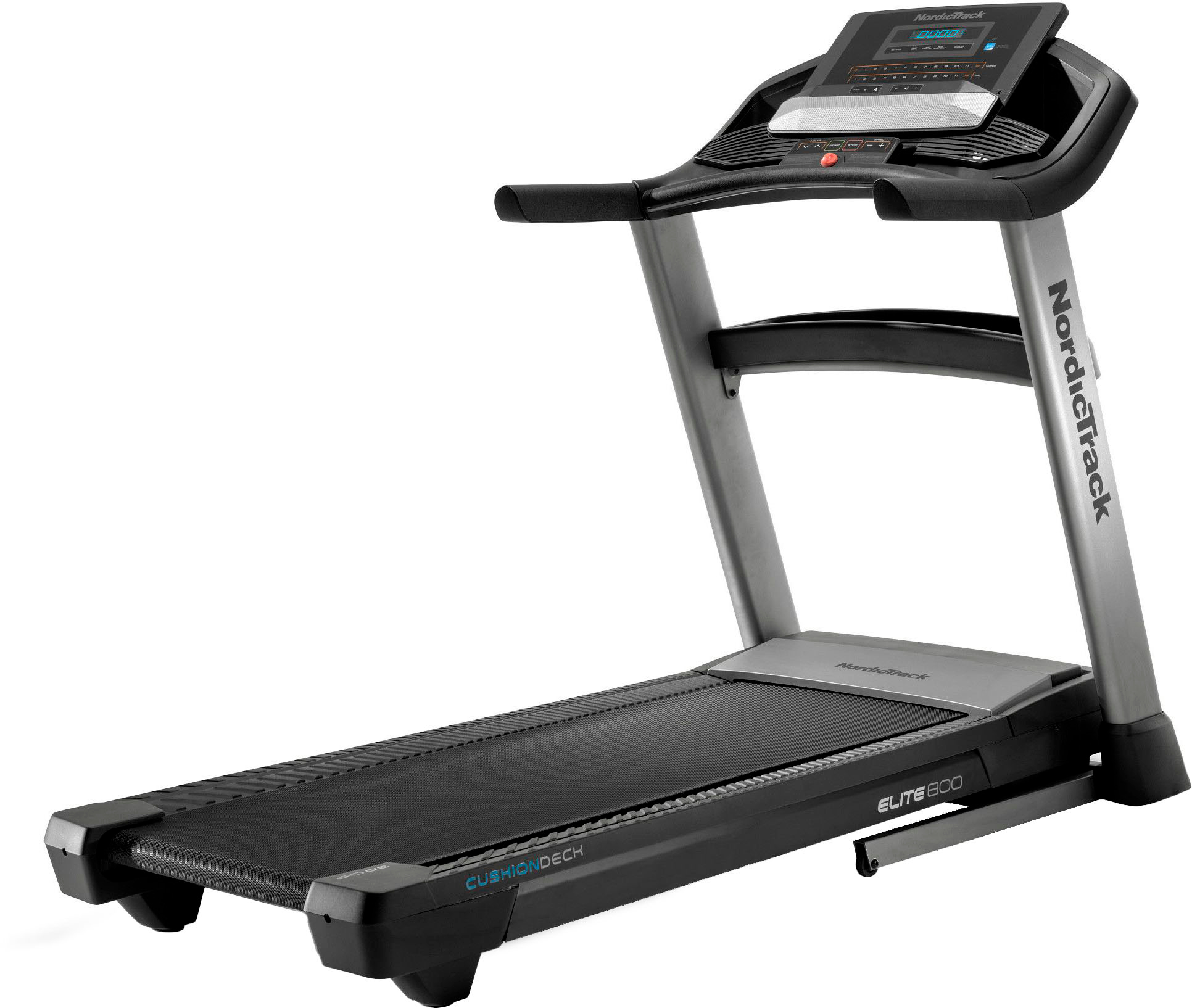 NordicTrack - Elite 800 Treadmill - Black & Grey