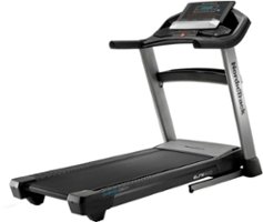 NordicTrack - Elite 800 Treadmill - Black & Grey - Front_Zoom
