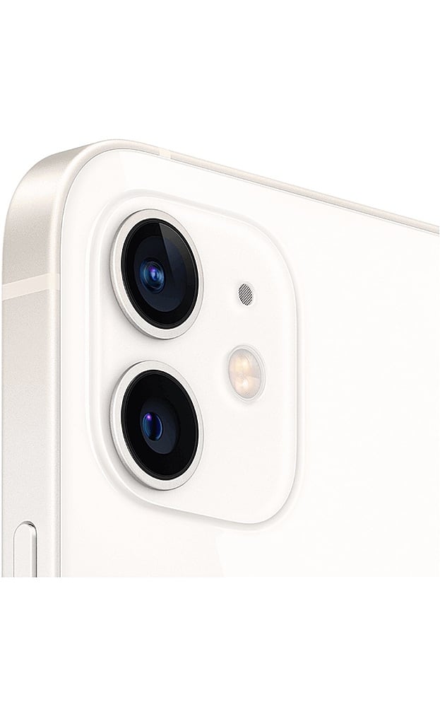 Alt View 1. Apple - Pre-Owned iPhone 12 5G 128GB (Unlocked) - White.