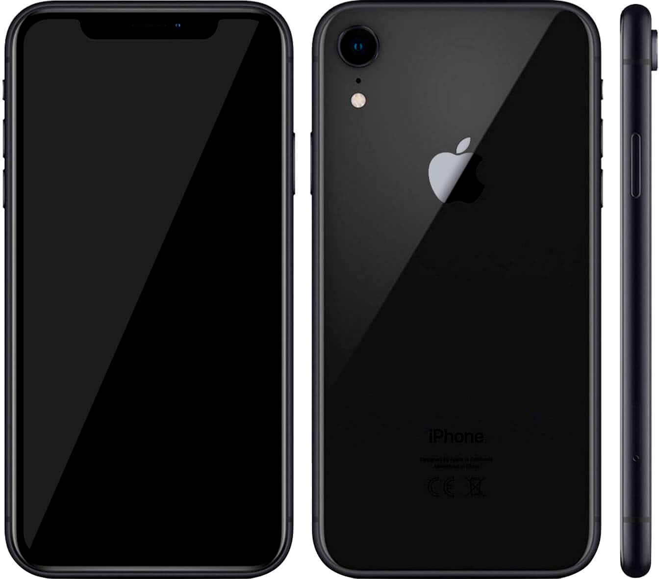 Apple Pre-Owned iPhone XR 64GB (Unlocked) Black XR-64GB-BLK - Best Buy