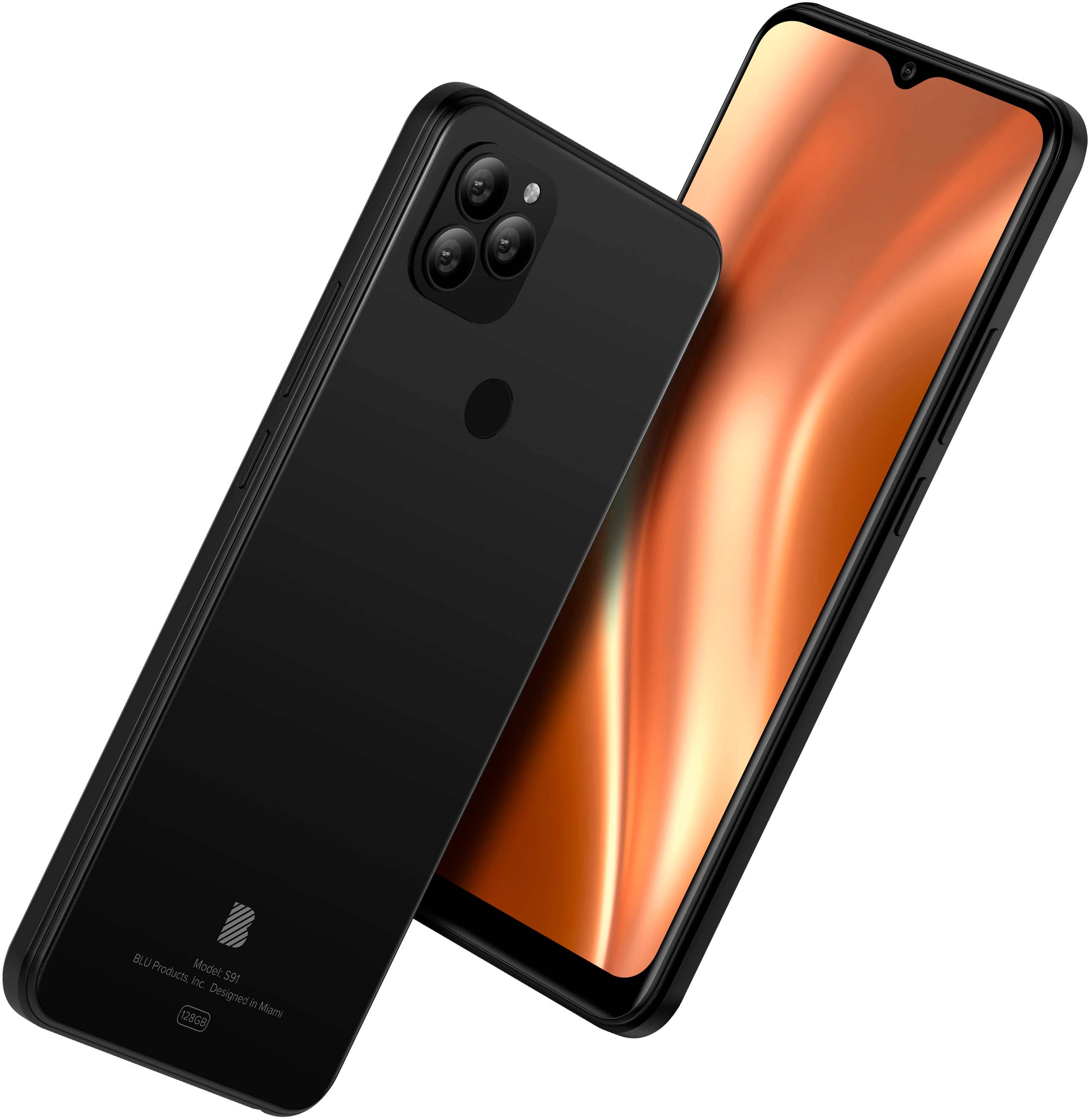 Angle. BLU - S91 64GB (Unlocked) - Black.