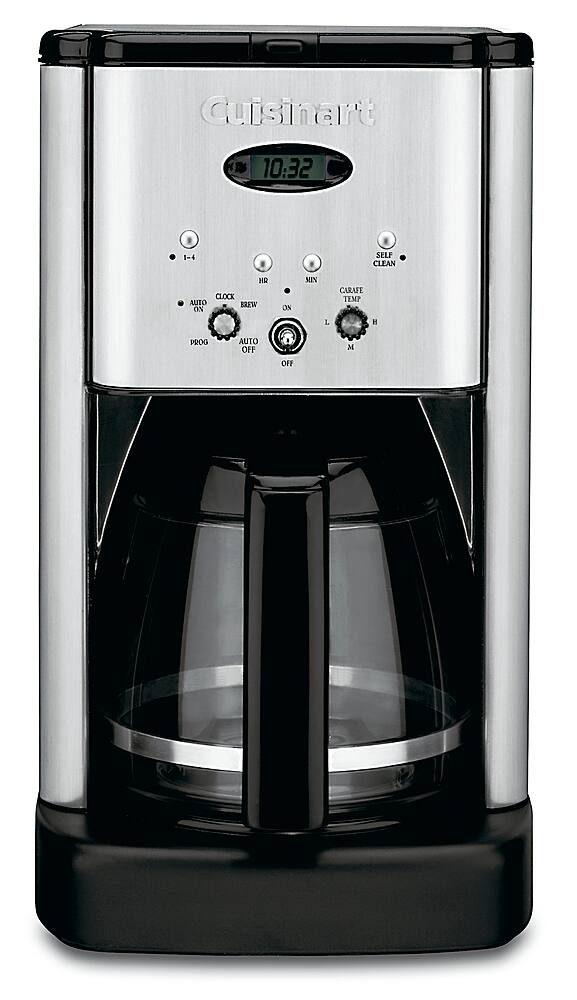 Cuisinart - Refurbished Excellent - Brew Central 12 Cup Programmable Coffeemaker - Stainless Steel