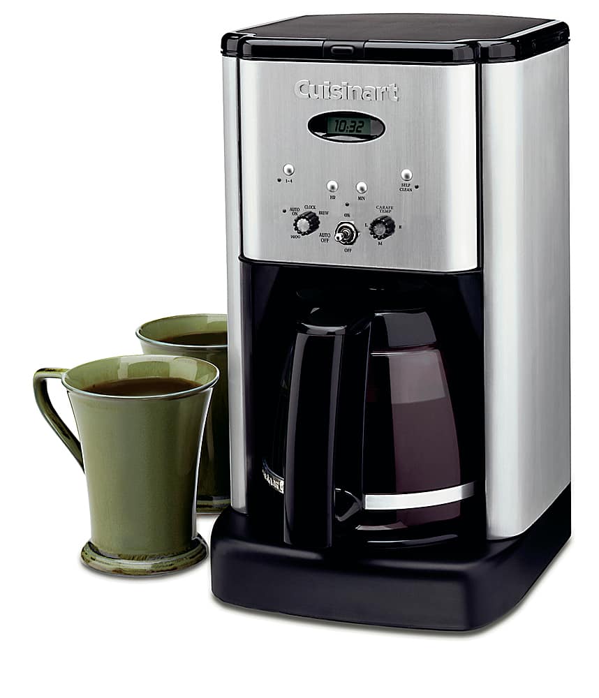 Alt View 12. Cuisinart - Brew Central 12 Cup Programmable Coffeemaker - Stainless Steel.