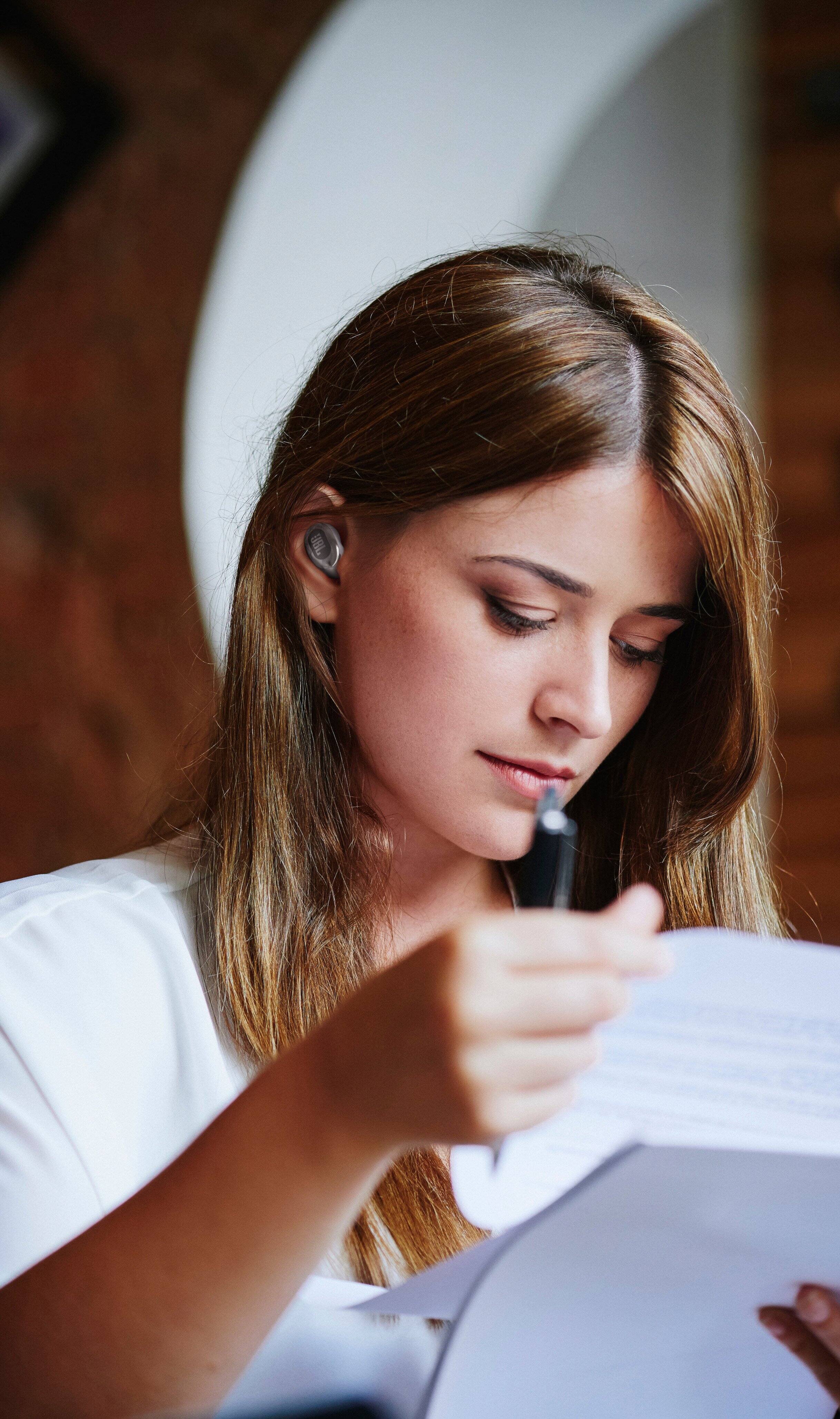 Alt View 20. JBL - Live Free 2 True Wireless Headphones - Black.