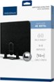 Alt View 12. Insignia™ - Amplified Ultra-Thin Indoor HDTV Antenna - 60 Mile Range - Black.