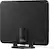 Left. Best Buy essentials™ - Amplified Ultra-Thin Indoor HDTV Antenna - 50 Mile Range - Black.
