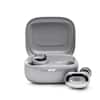 Front. JBL - Live Free 2 True Wireless Headphones - Silver.